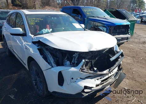 2023 Acura Rdx A-Spec Advance Package из США, поврежденный, VIN 5J8TC2H88PL010554